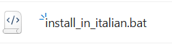 Italian installation script for Office LTSC
